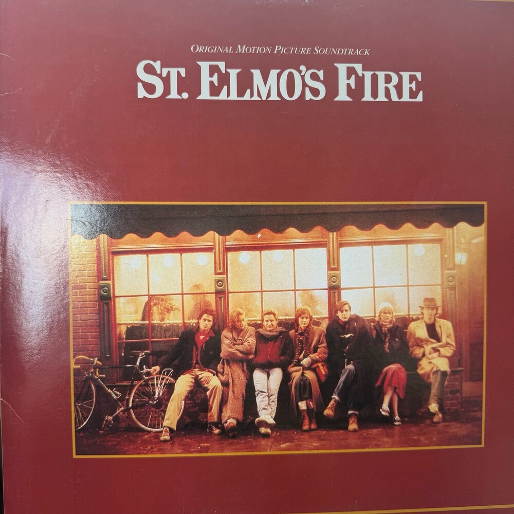 St. Elmo's Fire Motion Picture Soundtrack Vinyl LP Record Álbum 1985 Atlantic